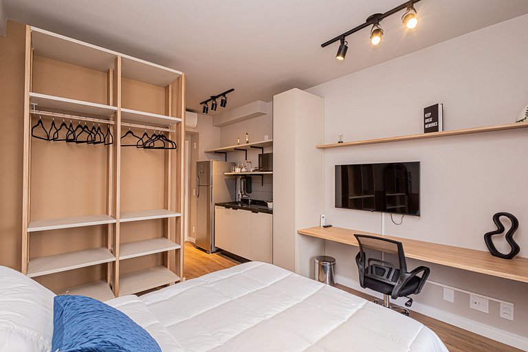 Studio 312 Vila Madalena Luxuoso Completo