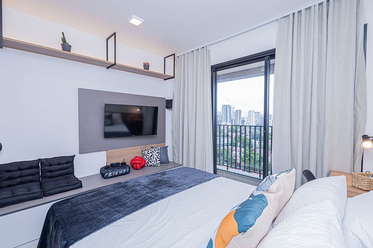 Studio 712 Vila Madalena Completo Luxo