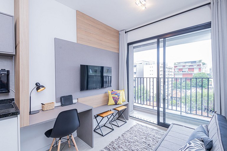 Studio 804 Vila Madalena Luxuoso Completo